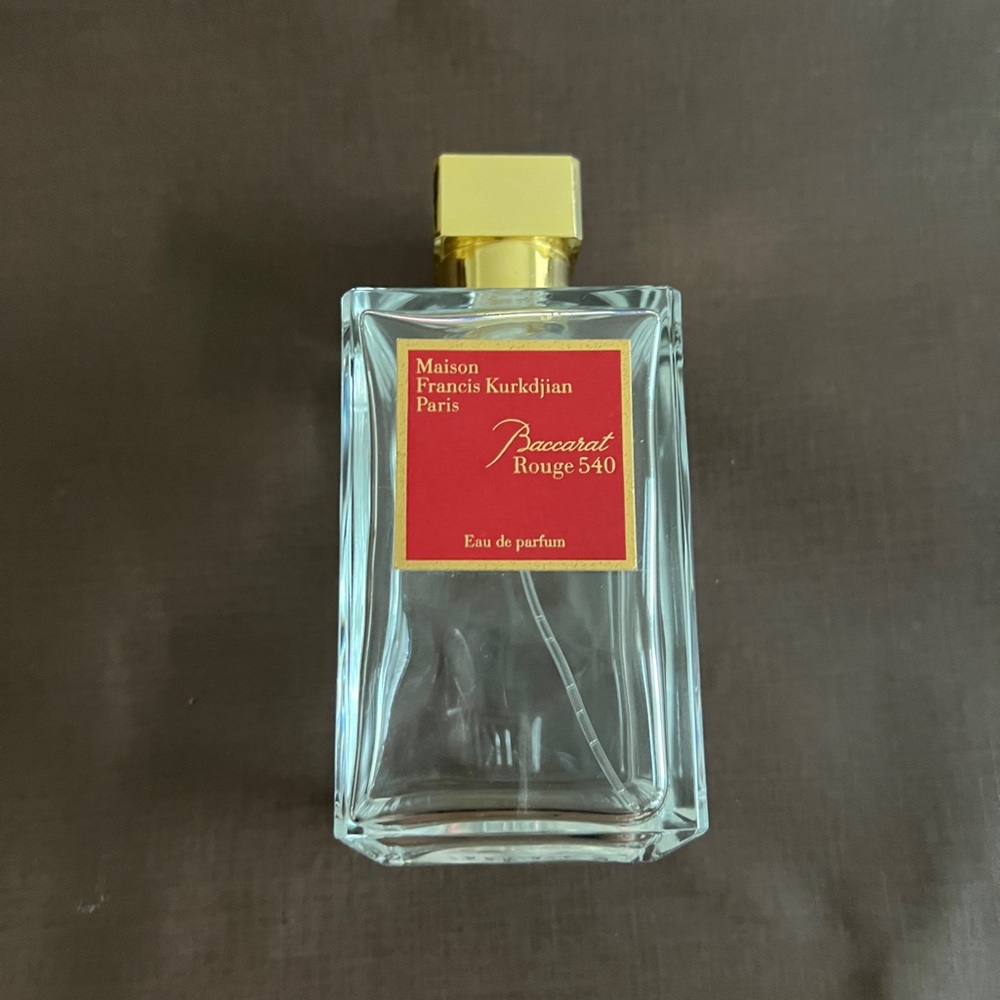 **EMPTY BOTTLE**  Baccarat Rouge 540 Maison Francis Kurkdjian Paris